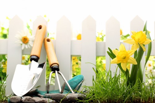 Seasonal planting and border care in a Westcombe Park outdoor space